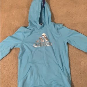 Light blue sweatshirt